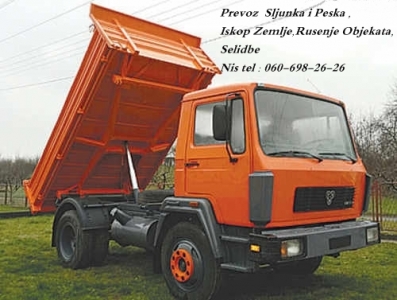 Odvoz Suta, Iskop Zemlje, Rusenja...