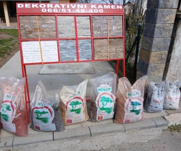 DEKORATIVNI KAMEN, OBLUTAK i MALČ