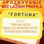 Fortuna - Poznanstva bez lažnih profila