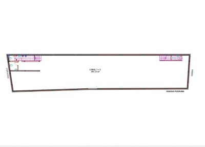 Izdaje se lokal 291m² u samom centru