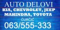 Novi auto delovi za kia, chevrolet, jeep