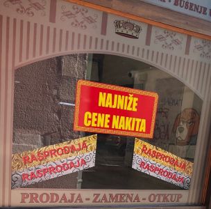 Zlatara lux prodaja nakita