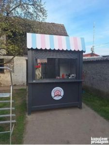 Na prodaju, kiosk/tezga dimenzije 2x1m i