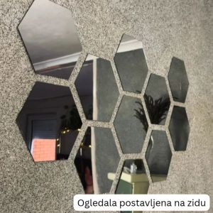 Dekorativna ogledala - Šestougaona
