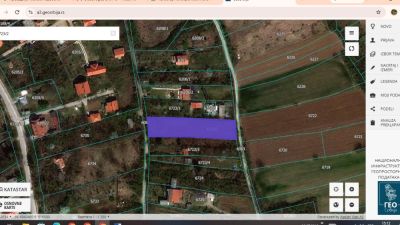 Prodajem 18 ari placa u ulici Radoja Dom