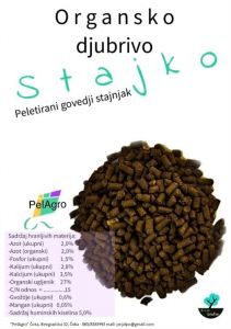 Organsko čvrsto NPK đubrivo 