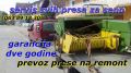 Presa za seno --Remont uz garanciju-