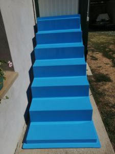 Izrada poliester stepenica za bazene