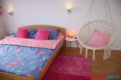 Pink Flamingo Nest - dizajn apartman Senta