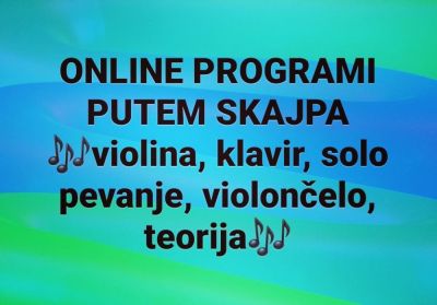 Online programi putem skajpa