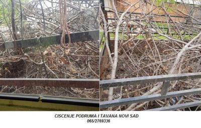 Ciscenje podruma i tavana Novi Sad