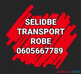 Selidbe, transport robe. Beograd, Srbija od 2000 d