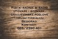 Fizički radnik traži posao